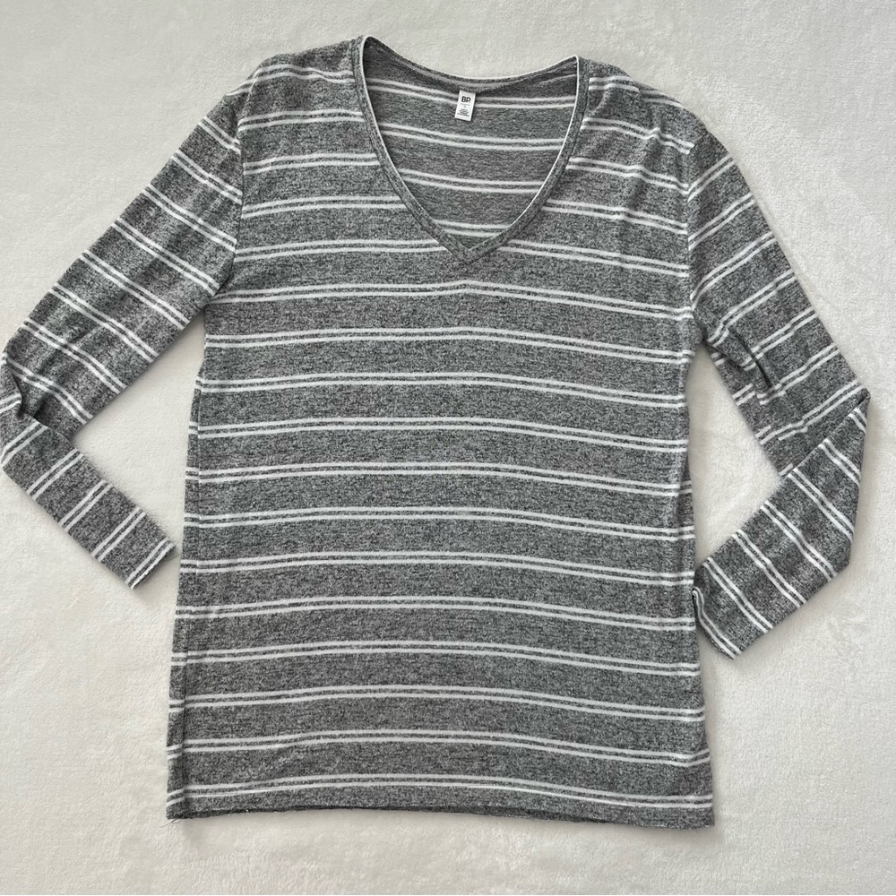 Women BP Casual Oversized Long Sleeve Tee